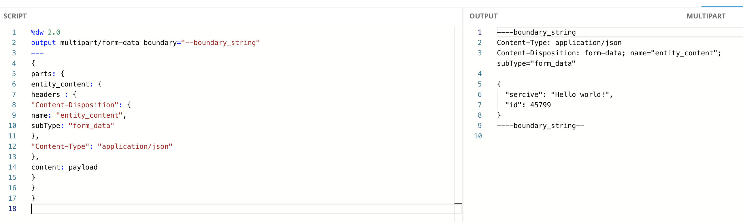 Multipart Conversion Issue: Cannot Coerce Object to Binary | MuleSoft Help  Center