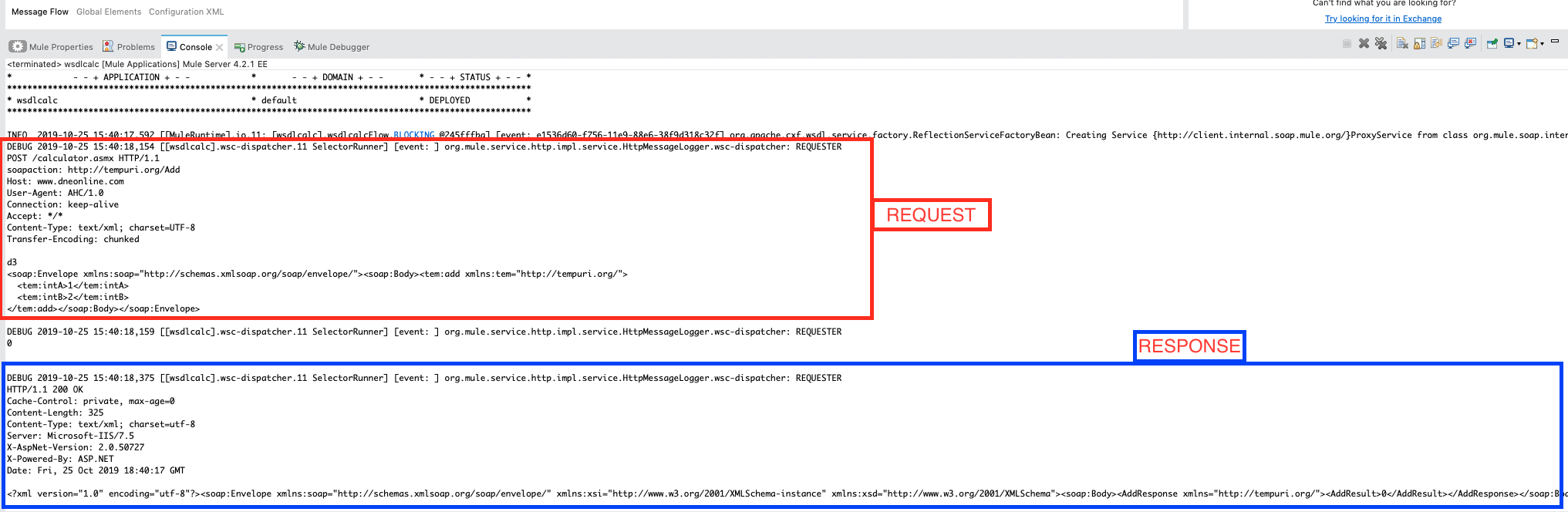 The request works fine in Postman, cURL, or SoapUI but not in Mule |  MuleSoft Help Center